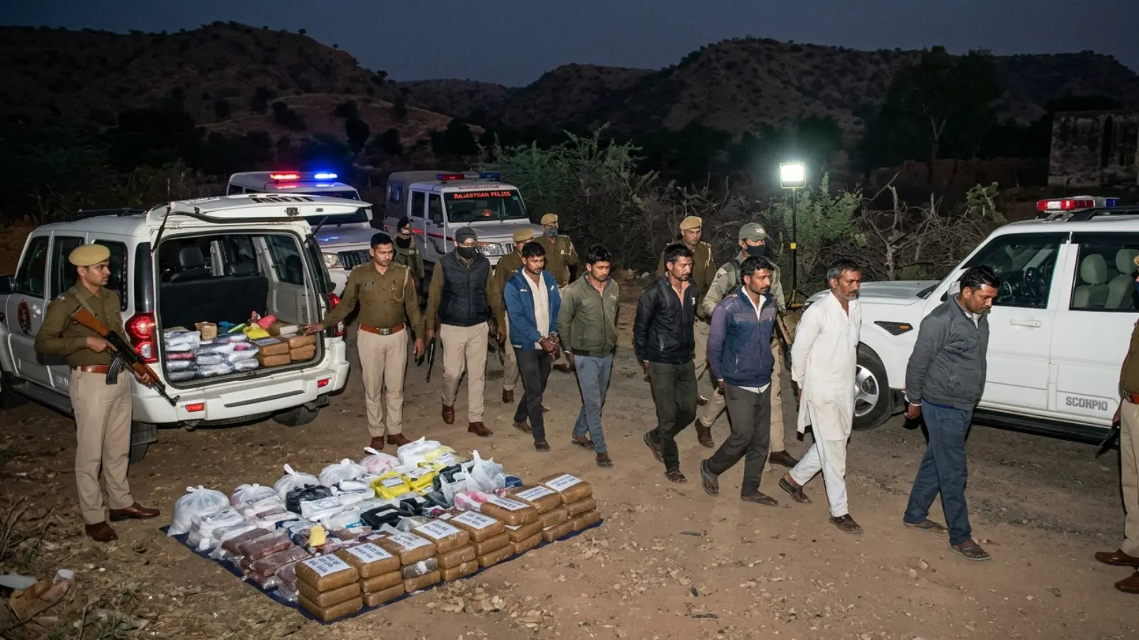 Rajasthan: पंजाब से राजस्थान तक 'चिट्टे' का नेटवर्क, एक दिन में 6 जगह मारे छापे Rajasthan: पंजाब से राजस्थान तक 'चिट्टे' का नेटवर्क, एक दिन में 6 जगह मारे छापे