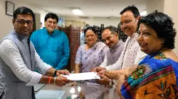 राज्यसभा की जंग में जाट और गुर्जर समीकरण साधने पर फोकस, सतीश पूनिया और अलका गुर्जर ने किया नामांकन