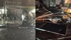 जैसलमेर में आसमान से बरसी आफत! होटल की छत से उड़ा सोलर प्लांट, मलबे में दबे दादा और दो मासूम पोते!