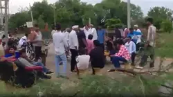 पांचना बांध की तकनीकी खराबी दूर, नहरों में छोड़ा गया पानी, फिर भी किसानों का जाम जारी