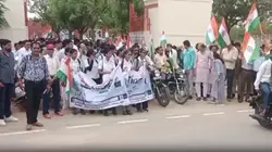 राजस्थान में तिरंगा यात्राओं का जोश, जयपुर से जैसलमेर-करौली तक गूंजे "भारत माता की जय" के नारे