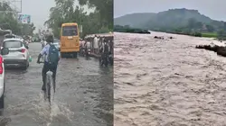 राजस्थान में बारिश से बिगड़े हालात, धौलपुर में करंट से गौवंश और कुत्ते की मौत, बारां में फसलें बर्बाद, बाड़मेर में सड़कें डूबीं